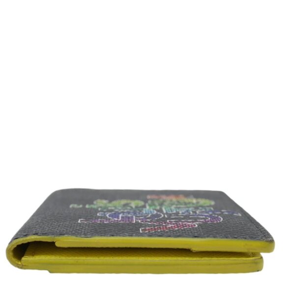 Louis Vuitton  Virgil Abloh Rainbow Logo Damier Graphite Pocket Organizer Wallet - Picture 5 of 10